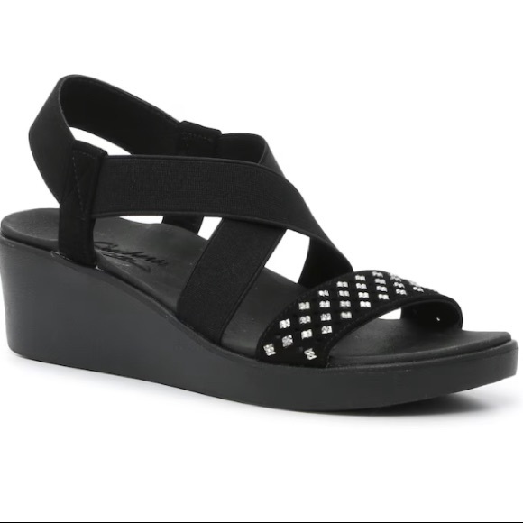 Skechers Shoes - Skechers Cali Arch Fire Rumble Wedge Sandals